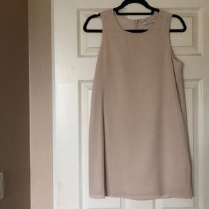 Naked Zebra tan/beige dress